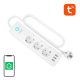 Gosund P1 PLUS intelligens WiFi konnektor (4x AC schuko, 3x USB-A) Tuya