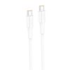 Foneng XS01 60W USB-C to USB-C cable, 1m (white)