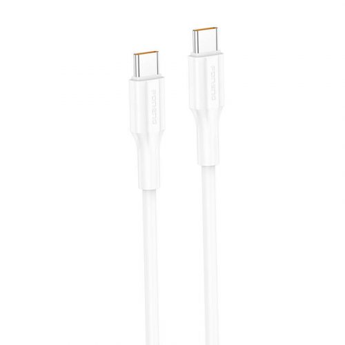 Foneng XS01 60W USB-C to USB-C cable, 1m (white)