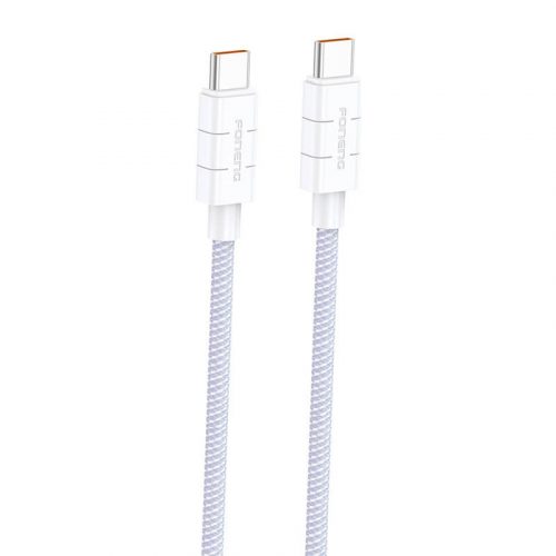 Foneng XS02 60W USB-C USB-C kábel, 1,2m (lila)