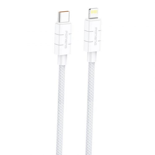 Kábel USB-C do Lightning Foneng XS02 PD27W, 1,2m (biały)