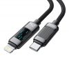 Cable USB Essager EXCTL-LG0A-P USB-C do lightning 29W 1m