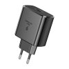 Foneng EU62 USB-C 45W mains charger + USB-C cable (black)