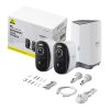 Baseus N1 2K Outdoor Camera Set of 2 (White)