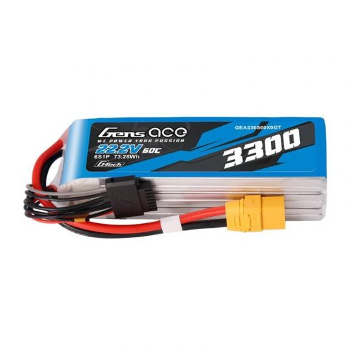 Akkumulátor Lipo Gens Ace G-Tech 3300mAh 22,2V 60C 6S1P XT90