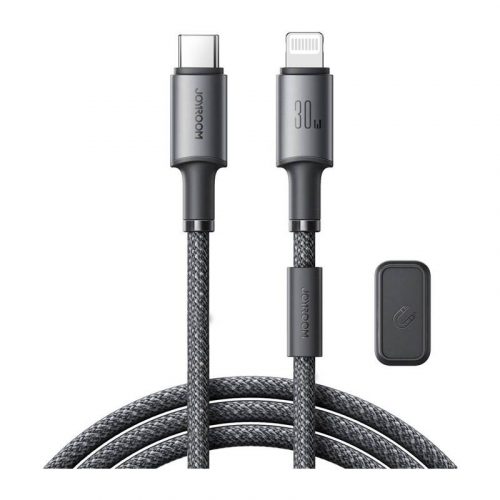 Kábel USB-C Lightning Joyroom 30W, 1.2m szary