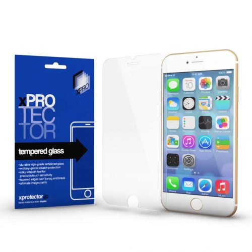 XPRO™ Tempered Glass 0.33mm kijelzővédő üveg / üvegfólia Apple iPhone 6 / 6S készülékhez